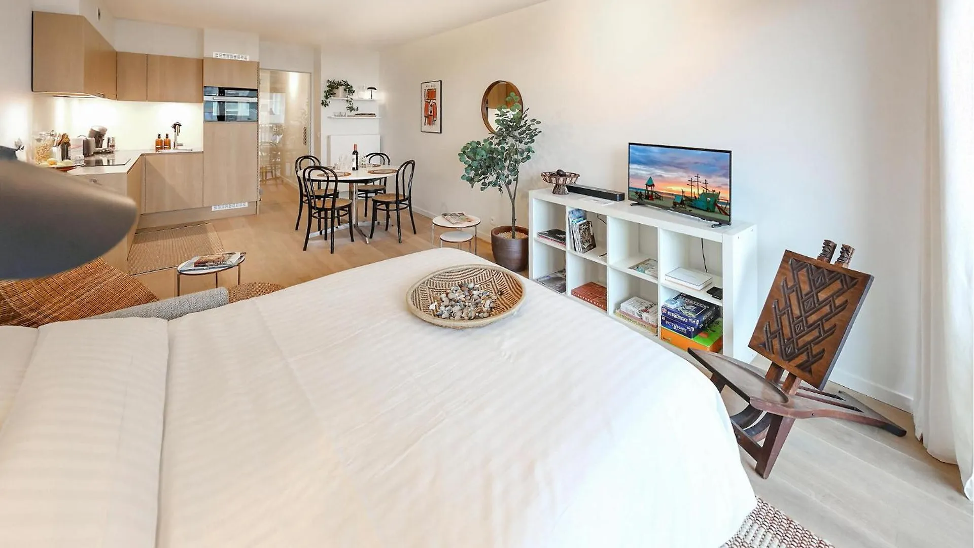 Beach Front Apartment In Oostende Belgium
