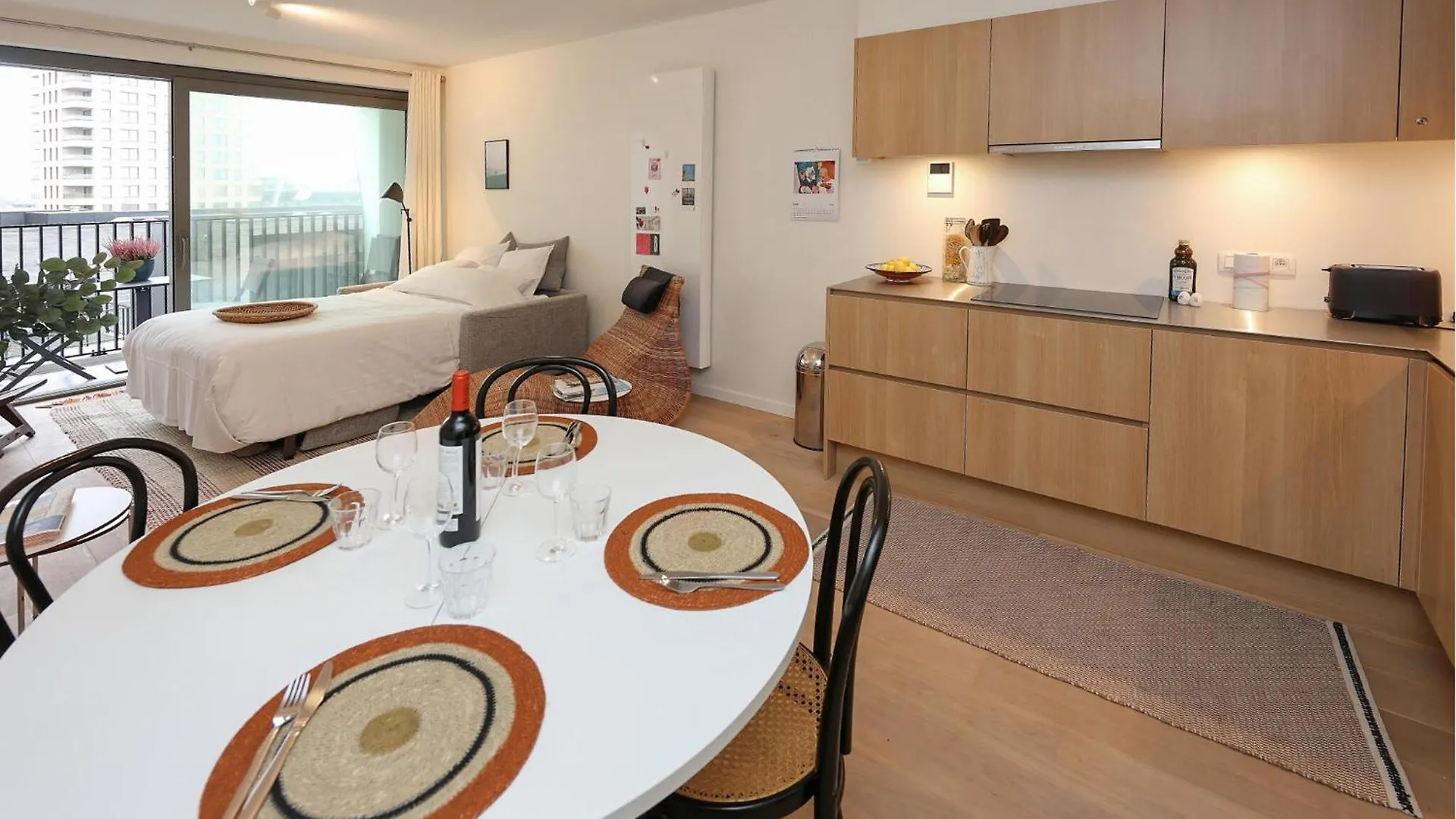 Beach Front Apartment In Oostende