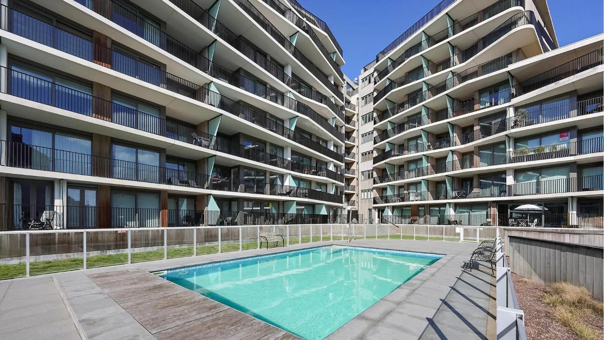 Beach Front Apartment In Oostende