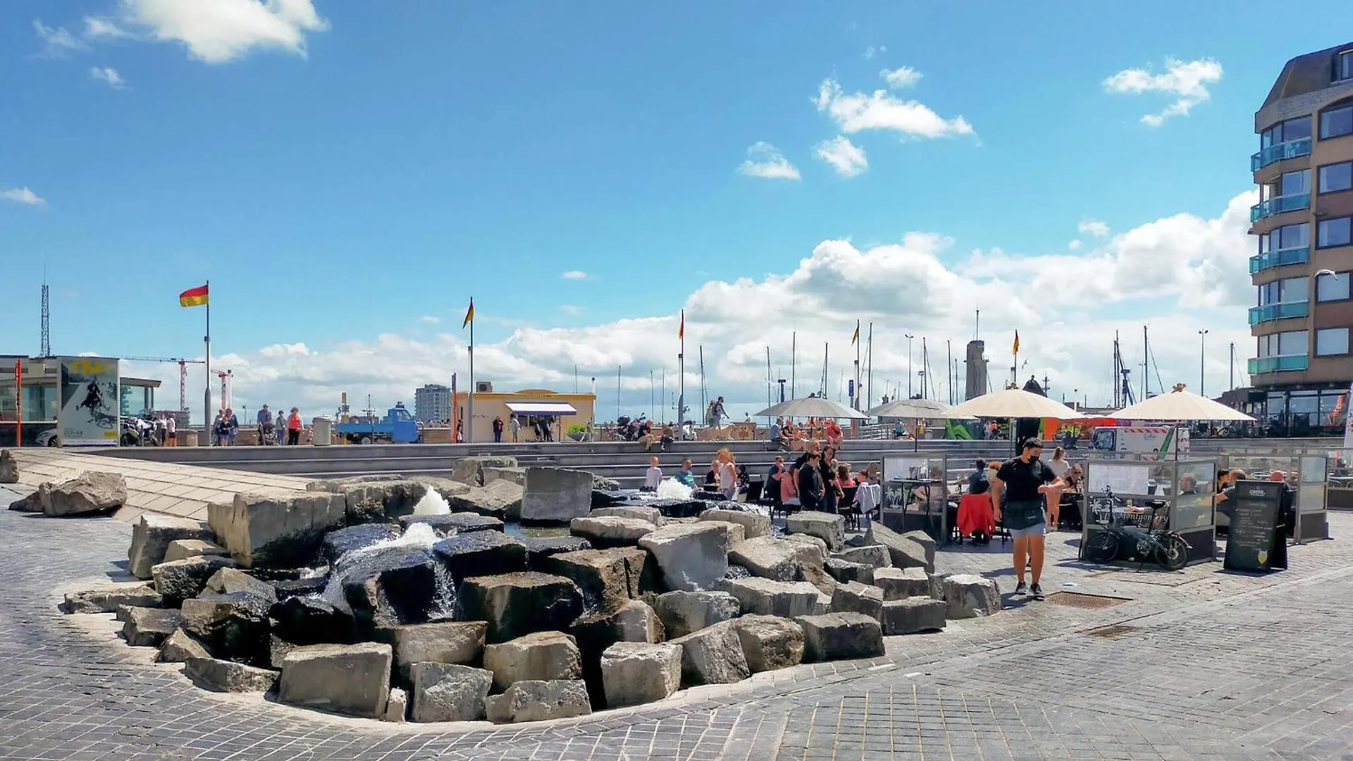 Beach Front Apartment In Oostende