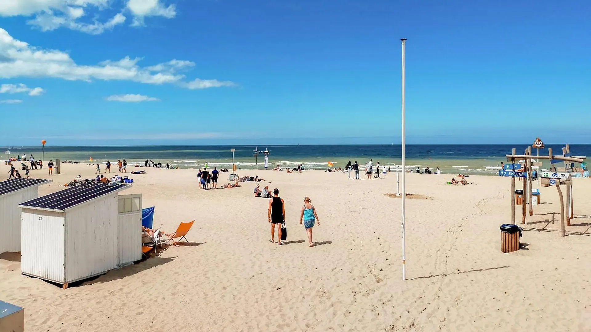 Beach Front Apartment In Oostende Belgium