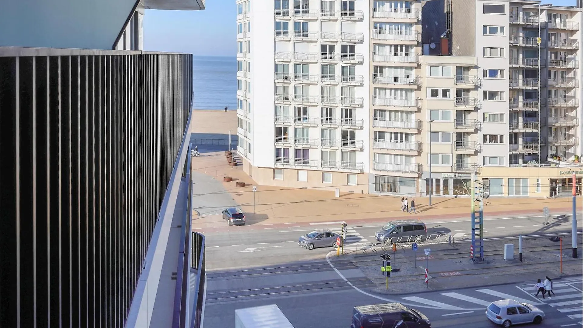 Beach Front Apartment In Oostende Belgium
